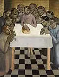 Laatste Avondmaal, Gustave van de Woestyne, 1927, Groeningemuseum, 0040054000.