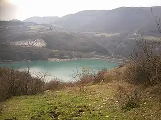 The lake of Notre-Dame-de-Commiers