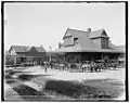 Mount Pocono Station (1886, demolished 1937), c. 1905