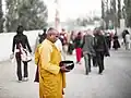Piṇḍapāta in Ladakh, India
