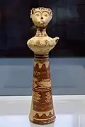 Lady of Phylakopi, from shrine in Phylakopi, Phylakopi III (IV ?), 14th century BC or later