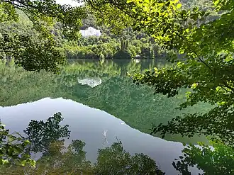 The lake