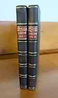 Volumes I-II of "Mécanique Analytique," from 1811 and 1815, respectively