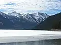 Como Peaks in winter