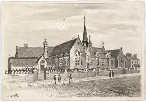Lambert Street school, built 1879 (F.&nbsp;S. Smith, c. 1888)