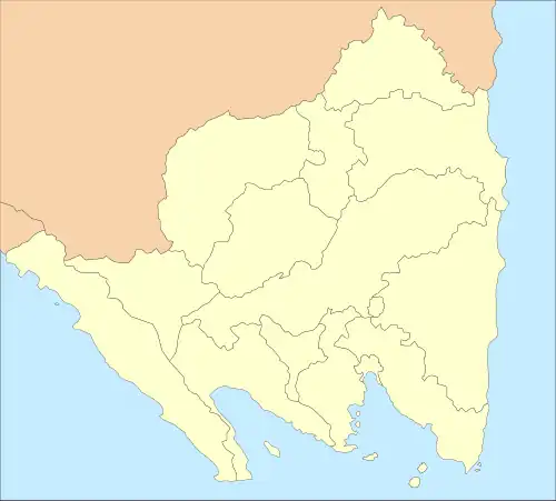 Pahoman Stadium is located in Lampung