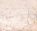 Landscape with Houses by Unknown, c. 1890