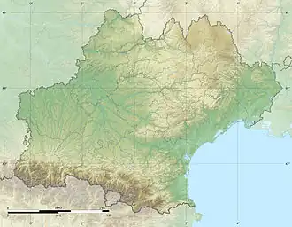 Dourbie is located in Occitanie