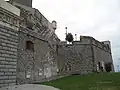 The remaining section of the "Walls of the Lighthouse"