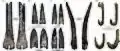Artifacts produced with bone and antler (early Holocene).