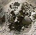Burial 6. Excavation at exposition 3.