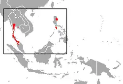 Map of range
