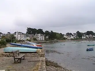 A view of the bay of Port Lagaden