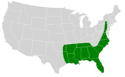 Map of range
