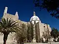 Templo de Nuestra Señora del Refugio, vista lateral.