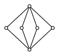 The lattice M4 admits 3 orthocomplementations.