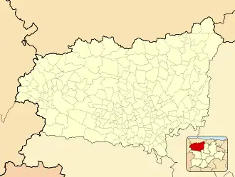 Porqueros is located in Province of León