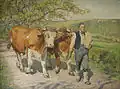 'Le Paysan', 'The Peasant farmer' 1894 OOC 240 x 310&nbsp;cm