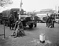 Dutch army moves into Germany (for a joint exercise) (1954)