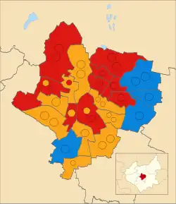 2003 results map