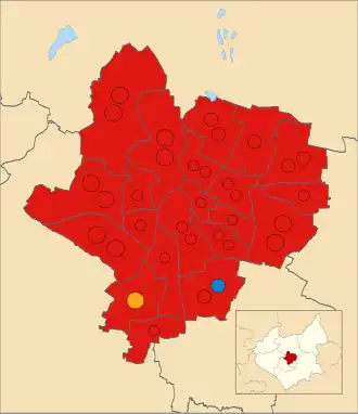 2015 results map