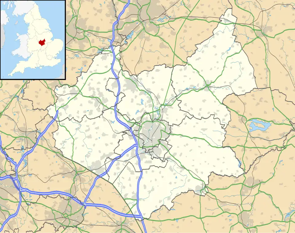 Fielding Johnson Building is located in Leicestershire