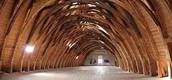 Grain House floor of Mildenstein Castle (built around 1395), Germany