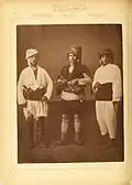 1. Yorouk (nomad) from Biga 2. Christian inhabitant of Chios 3. Christian from Lemnos