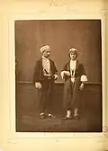 1. Muslim from Lebanon 2. Muslim woman from Lebanon