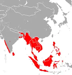 Map of range