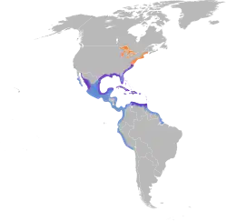 Map of range