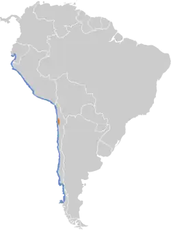 Map of range