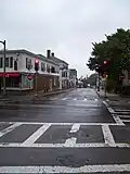 Leyden Street, the first street in Plymouth