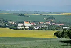 View from the south