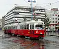 Tramcar E1 + Trailer c4.