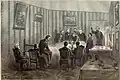 Lincoln on his deathbed