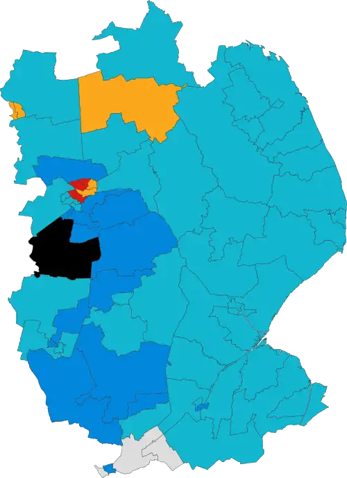2025 results map