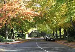 Linnaeus Way at Australian National University