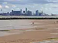 The Plaza can clearly be seen between Liverpool Cathedral and the Beetham Tower in this panorama