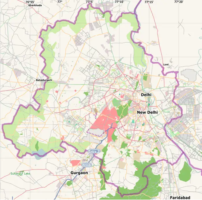 Chanakyapuri is located in Delhi