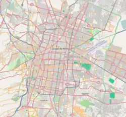 Chapultepec is located in Mexico City