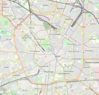 Generali Tower is located in Milan