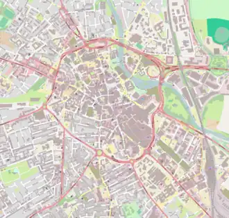 Derby Cathedral is located in Derby Central