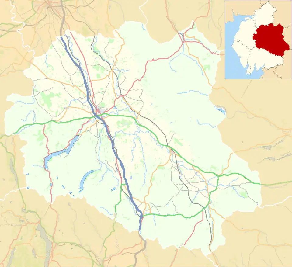 Penruddock is located in the former Eden District