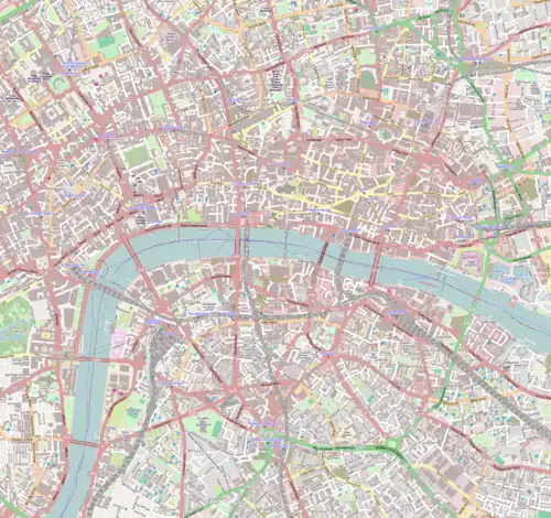 List of monastic houses in Greater London is located in East Central London