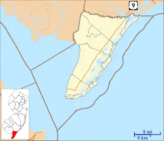 Old Cape May County Courthouse Building is located in Cape May County, New Jersey