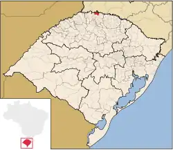 Location of Alpestre