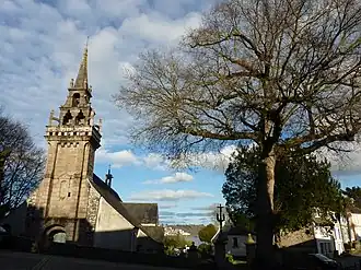 The church of Saint-Guénolé