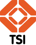TSI's second logo used from 1993 to 1999.[citation needed]
