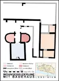 Plan of the remains of the Roman house at Billingsgate